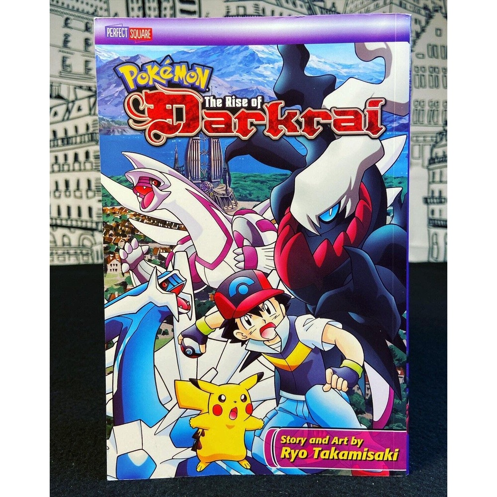 Pokemon: The Rise of Darkra Ryo Takamisaki English Manga Anime Graphic PB Book